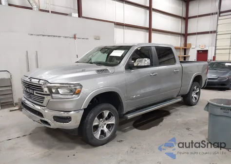 2019 Ram 1500 Laramie from USA, damaged, VIN 1C6SRFRTXKN506382